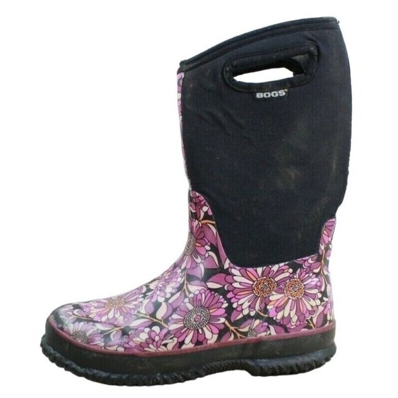 Bogs Other - Bogs Classic Mumsie Floral Print Insulated Waterproof Rain Boots US 5